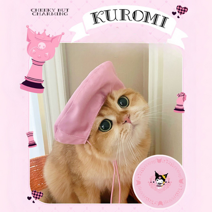 Sanrio Kuromi Chess Series Beret