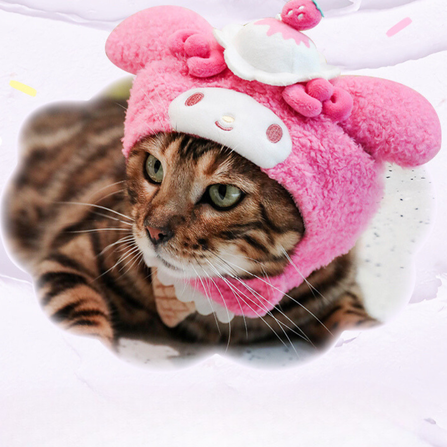 My Melody - Tea Time Pet Hat and Bow Tie