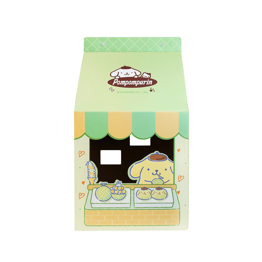 Pompompurin - Milk Box Cat House Stracher