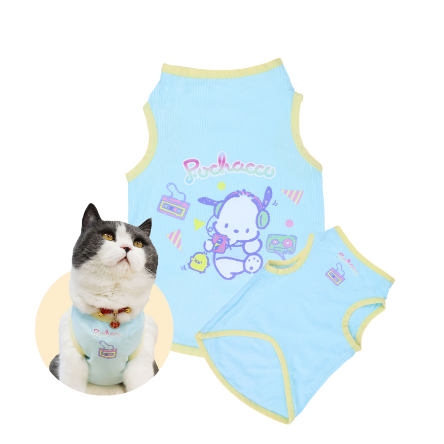 Pochacco -  Lightweight Pet Vest for Summer and Fall Seasons