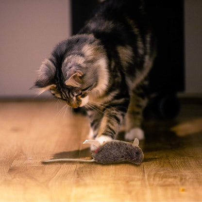 Refillable Catnip Mouse