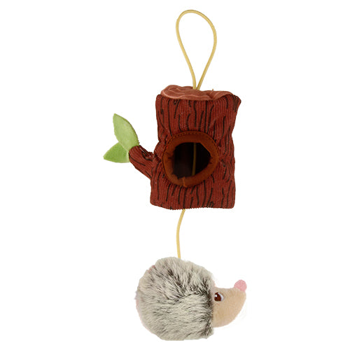 Hedgedog w/Stump Cat Toy