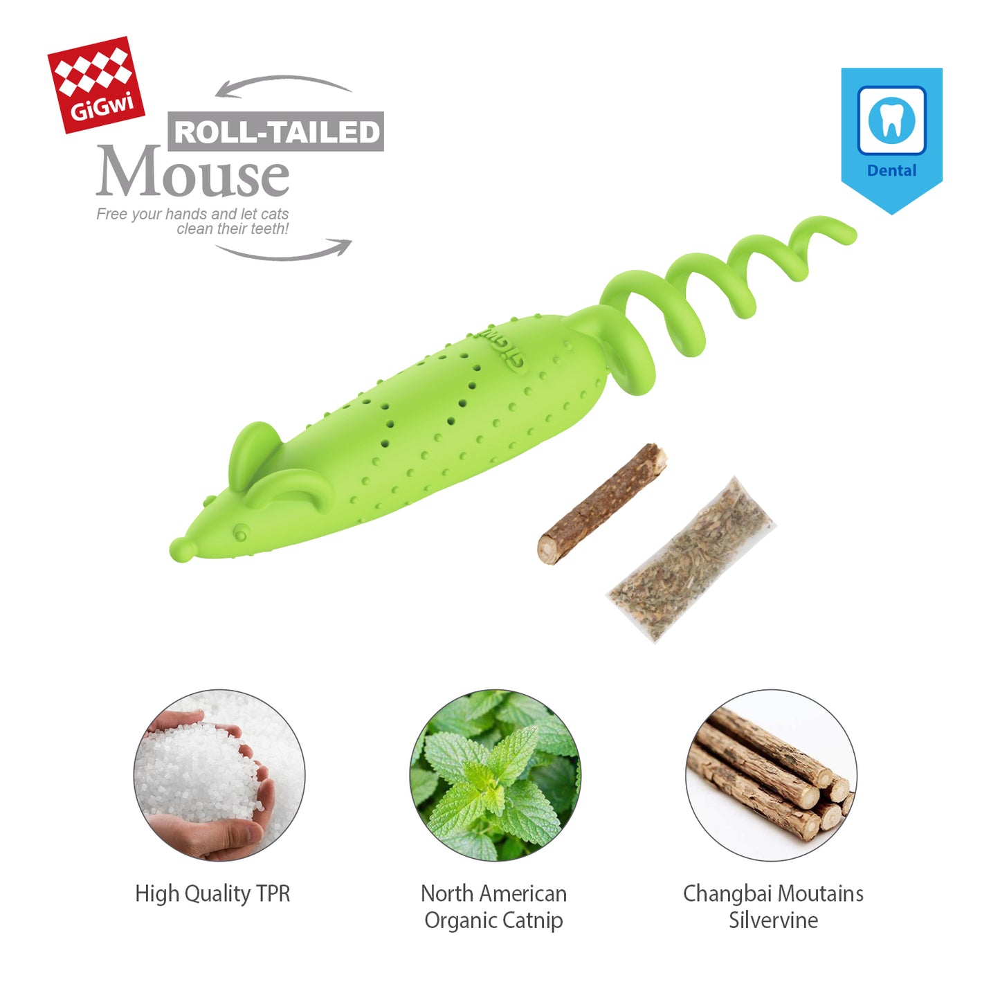 Roll-tailed Mouse Green