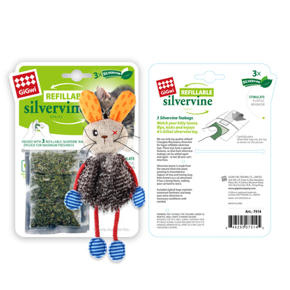 Refillable Silvervine Rabbit