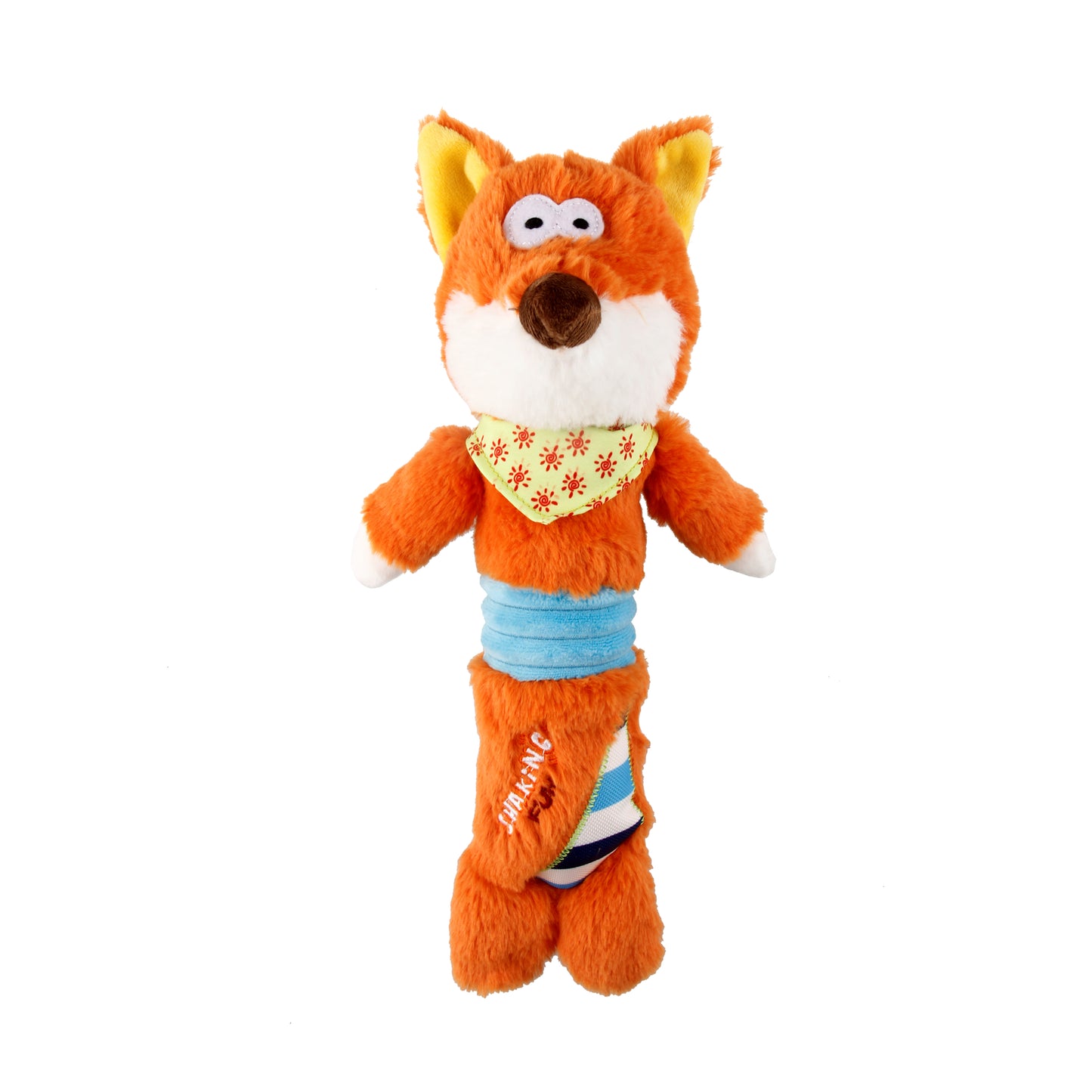 Foody Friendz-Shaking Fun Body Squeaker Fox 8461