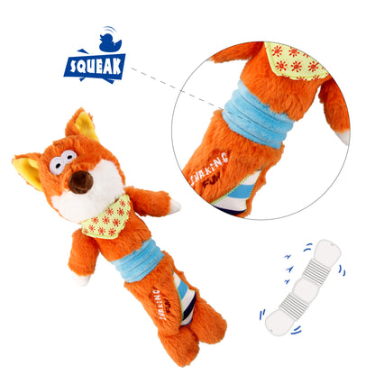 Foody Friendz-Shaking Fun Body Squeaker Fox 8461