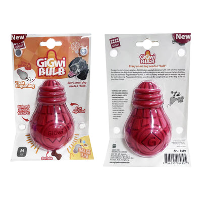 Bulb Rubber Treats Dispenser