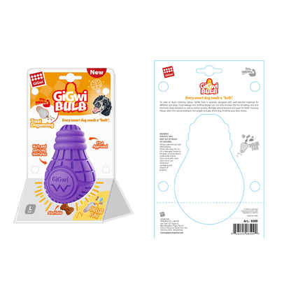 Bulb Rubber Treats Dispenser