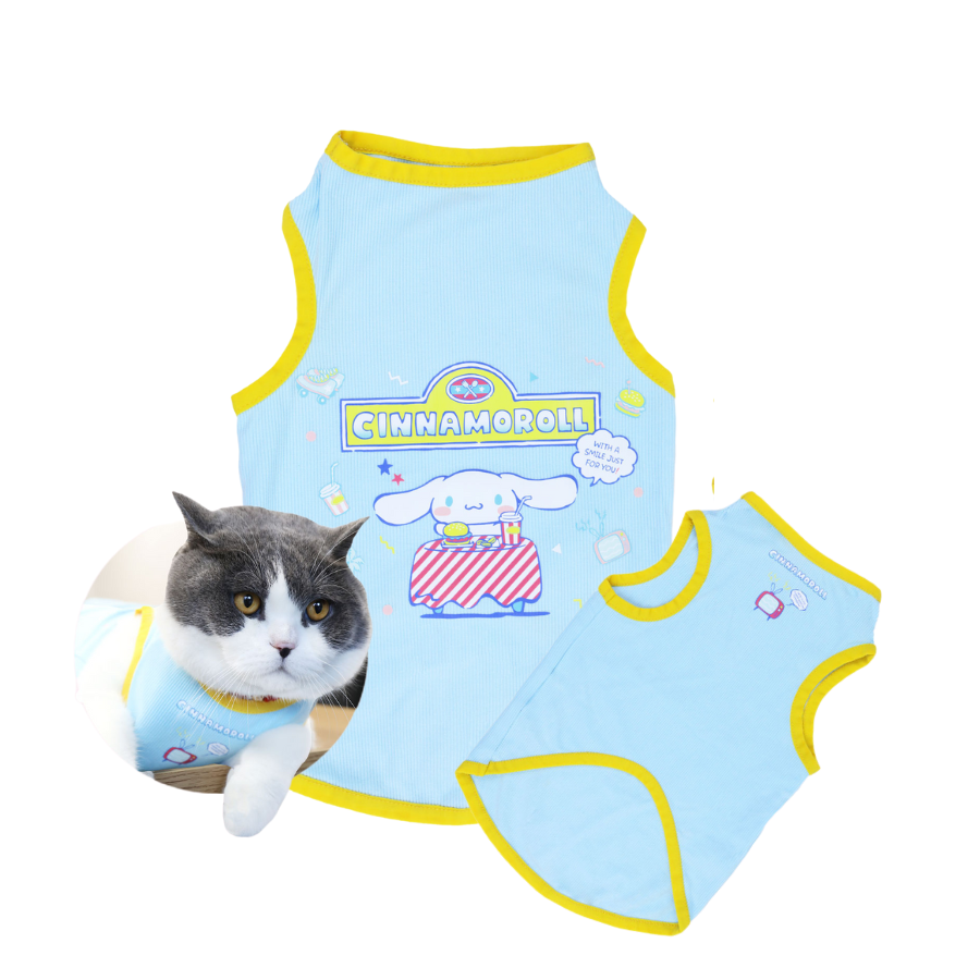 Cinnamoroll -  Lightweight Pet Vest for Summer and Fall Seasons