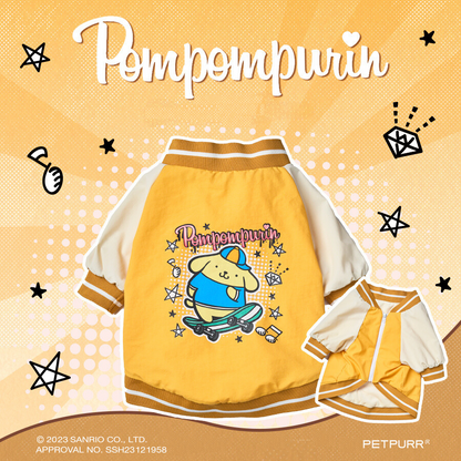 Sanrio Pompompurin Skateboard Suit